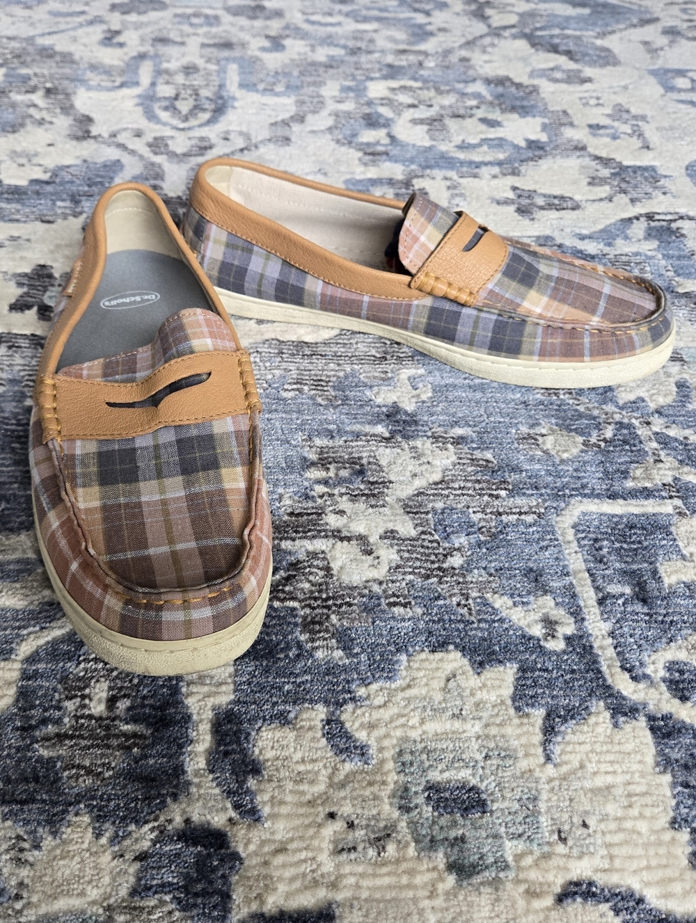 Cole Haan Plaid Loafers - Men's 10
